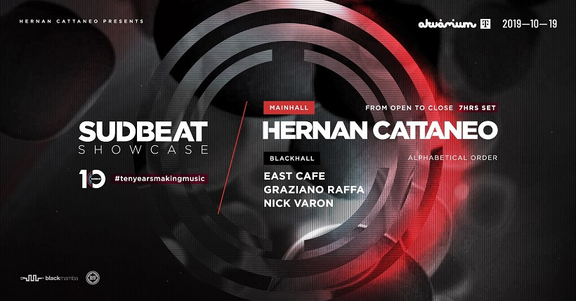 Sudbeat Showcase / Hernan Cattaneo / 7 hrs set / + guests