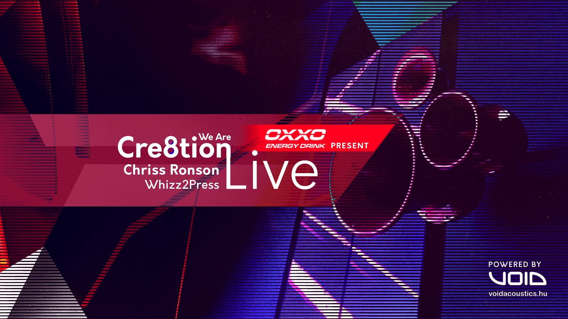 OXXO presents We Are Cre8tion ( live stream 003 )